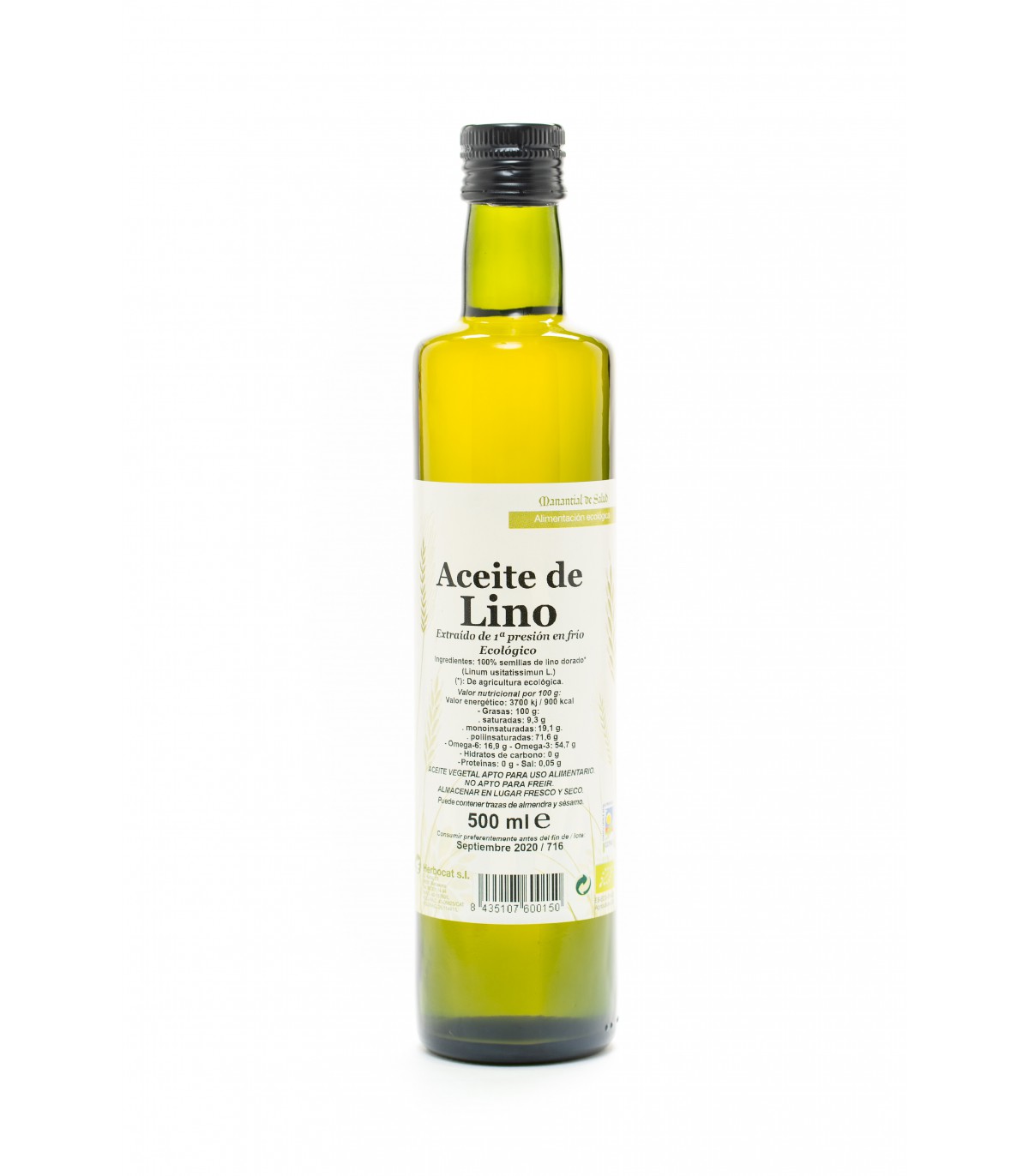 ACEITE DE LINO DORADO 500 ML